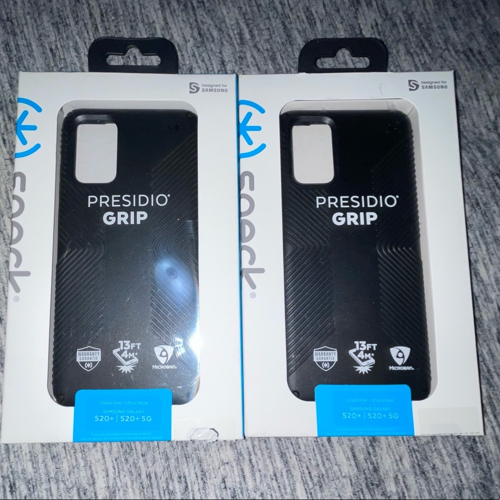 Speck Samsung Galaxy S20+ Presidio Grip Case - Black